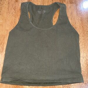 Olive Green Women's Tank Top